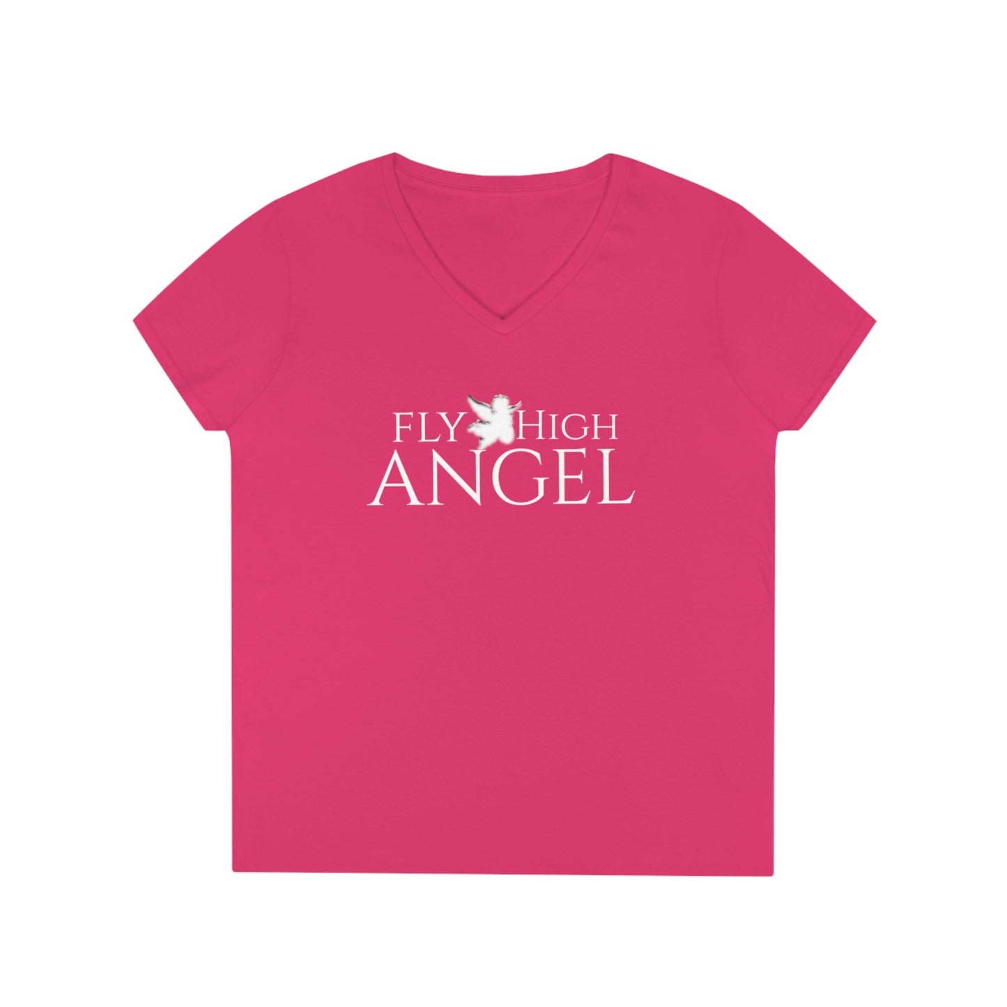Women’s Fly High Angel V-Neck T-Shirt