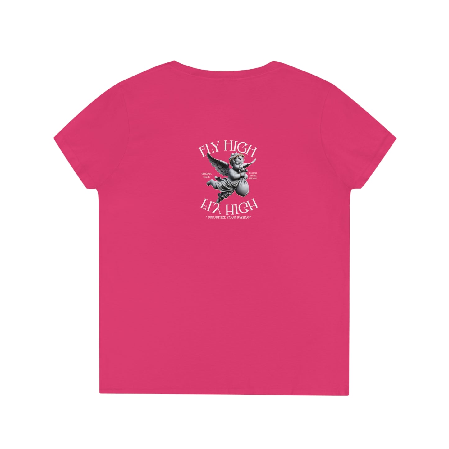 Women’s Fly High Angel V-Neck T-Shirt