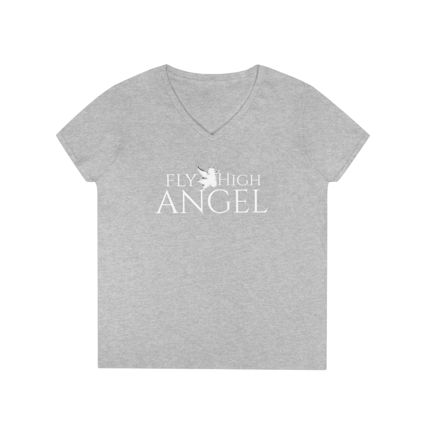 Women’s Fly High Angel V-Neck T-Shirt