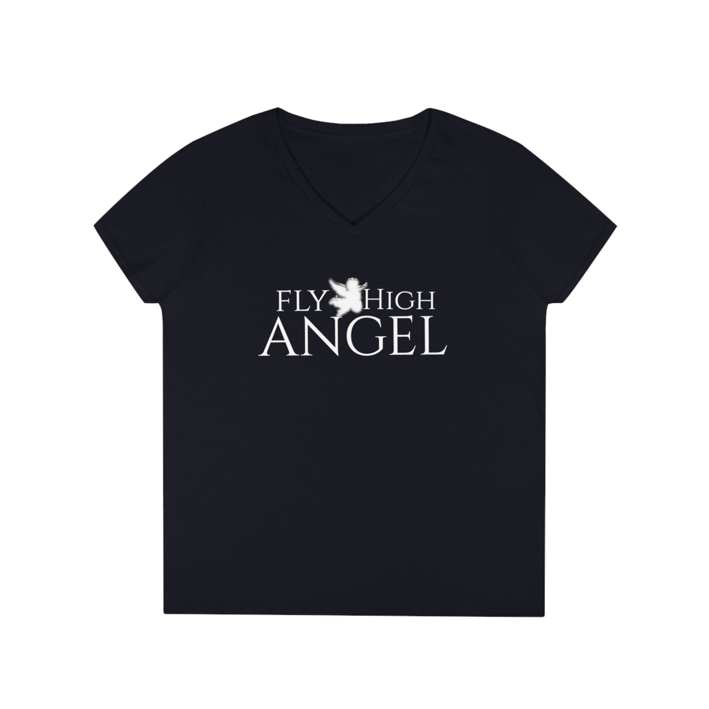Women’s Fly High Angel V-Neck T-Shirt