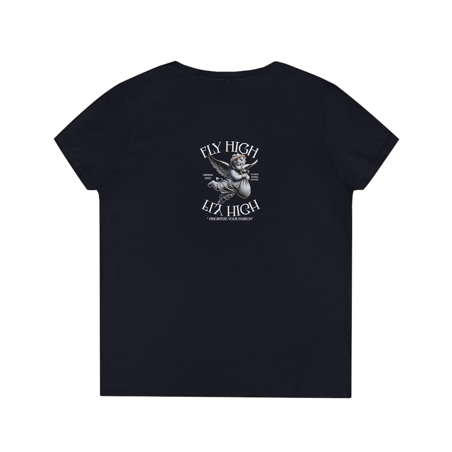 Women’s Fly High Angel V-Neck T-Shirt