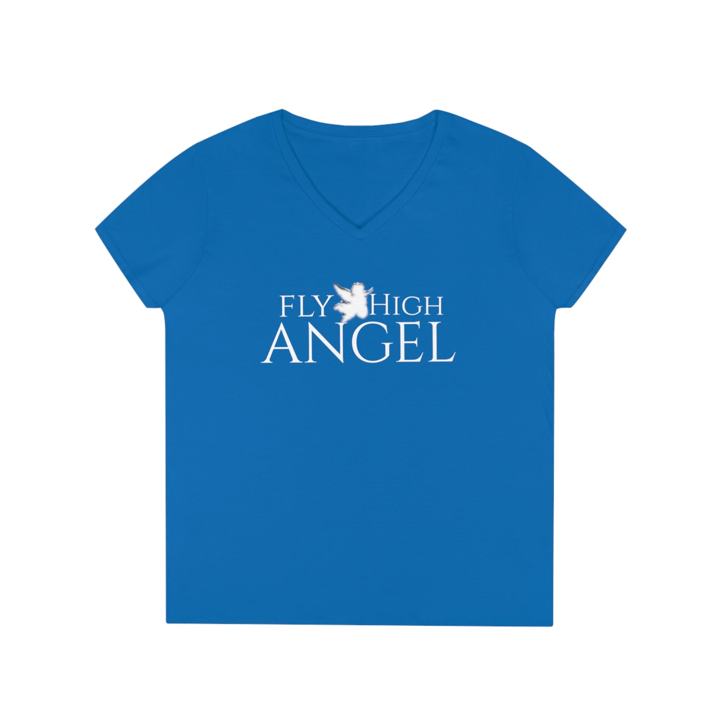 Women’s Fly High Angel V-Neck T-Shirt