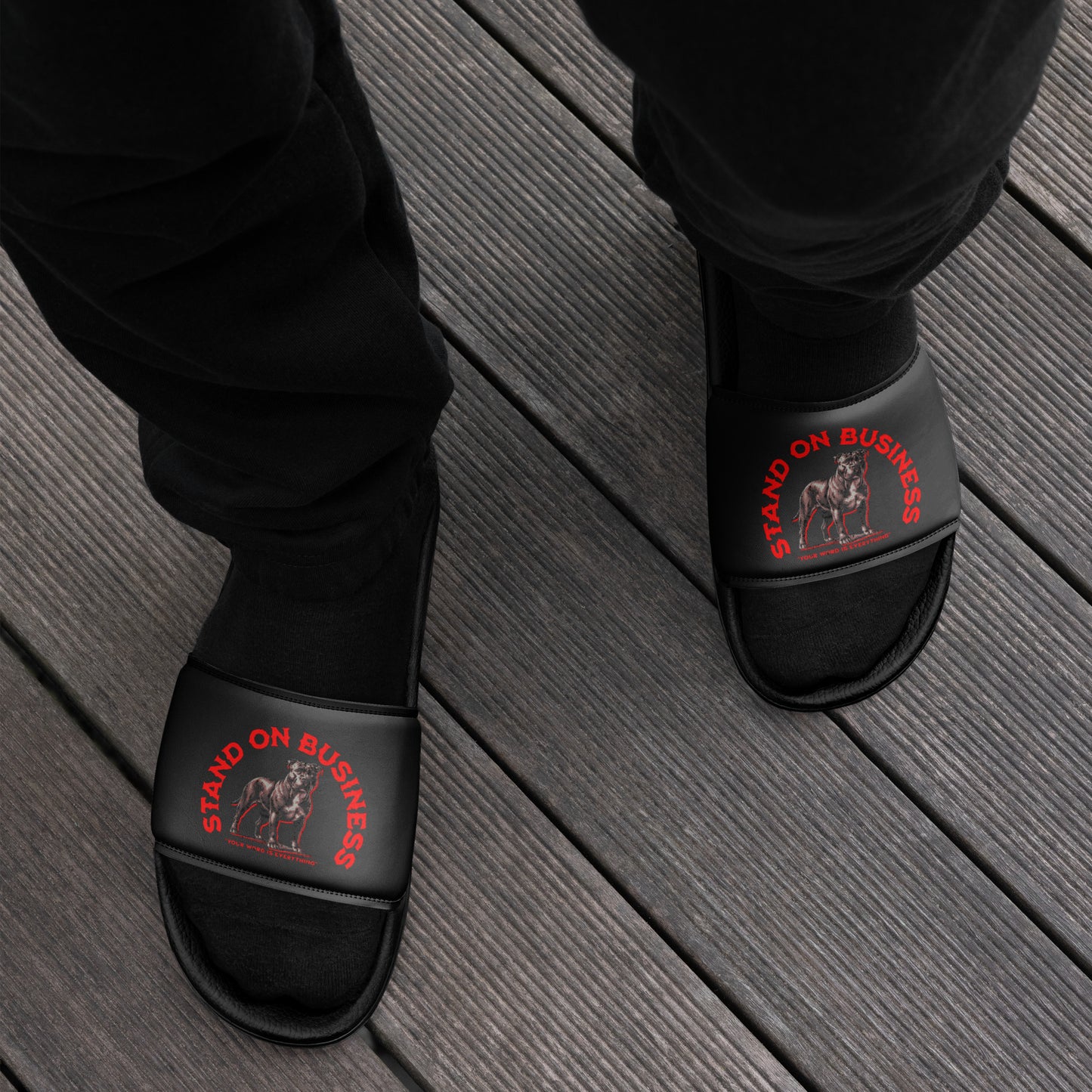 Stand On Business men’s slides