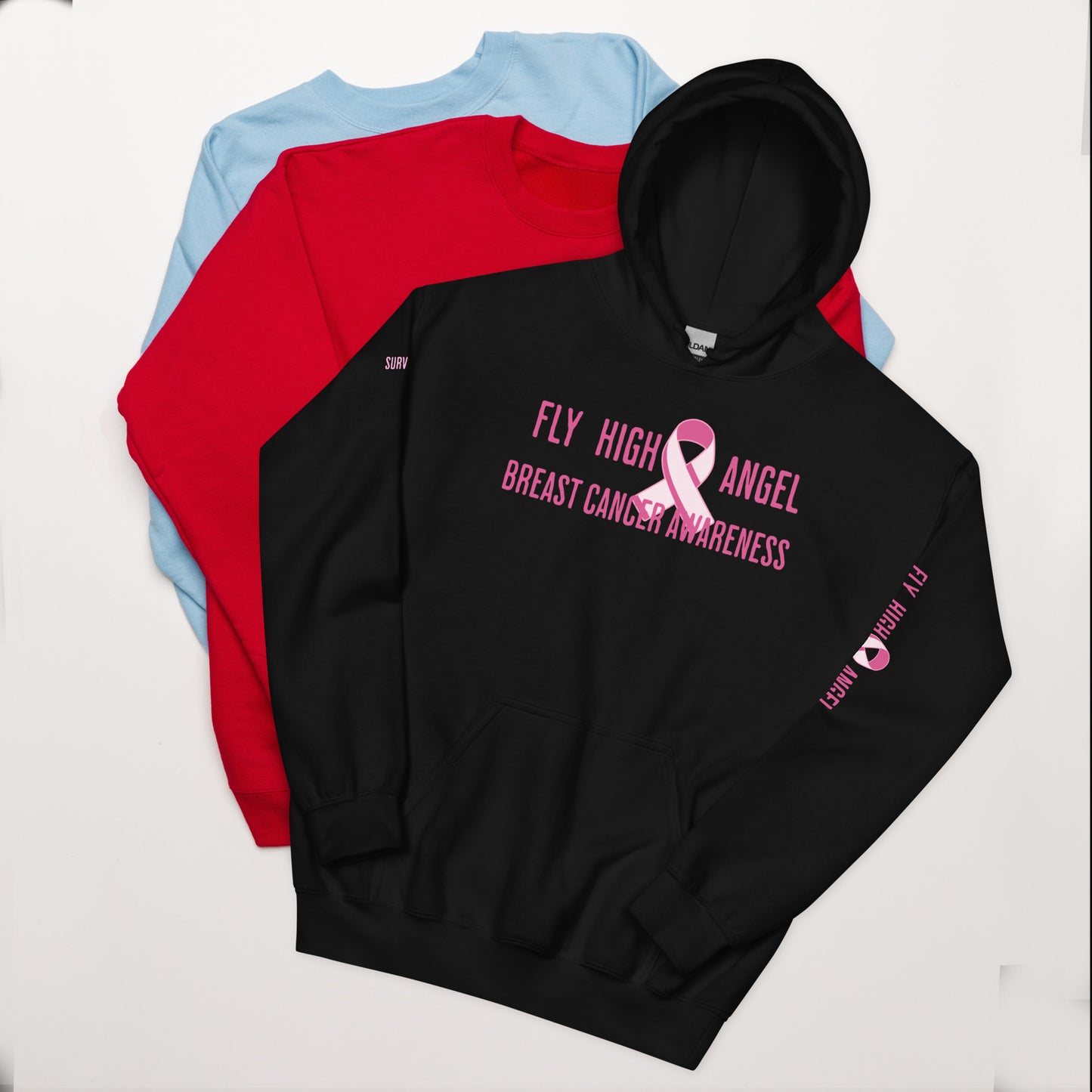October Breast Cancer Awareness (Survivor) Unisex Hoodie