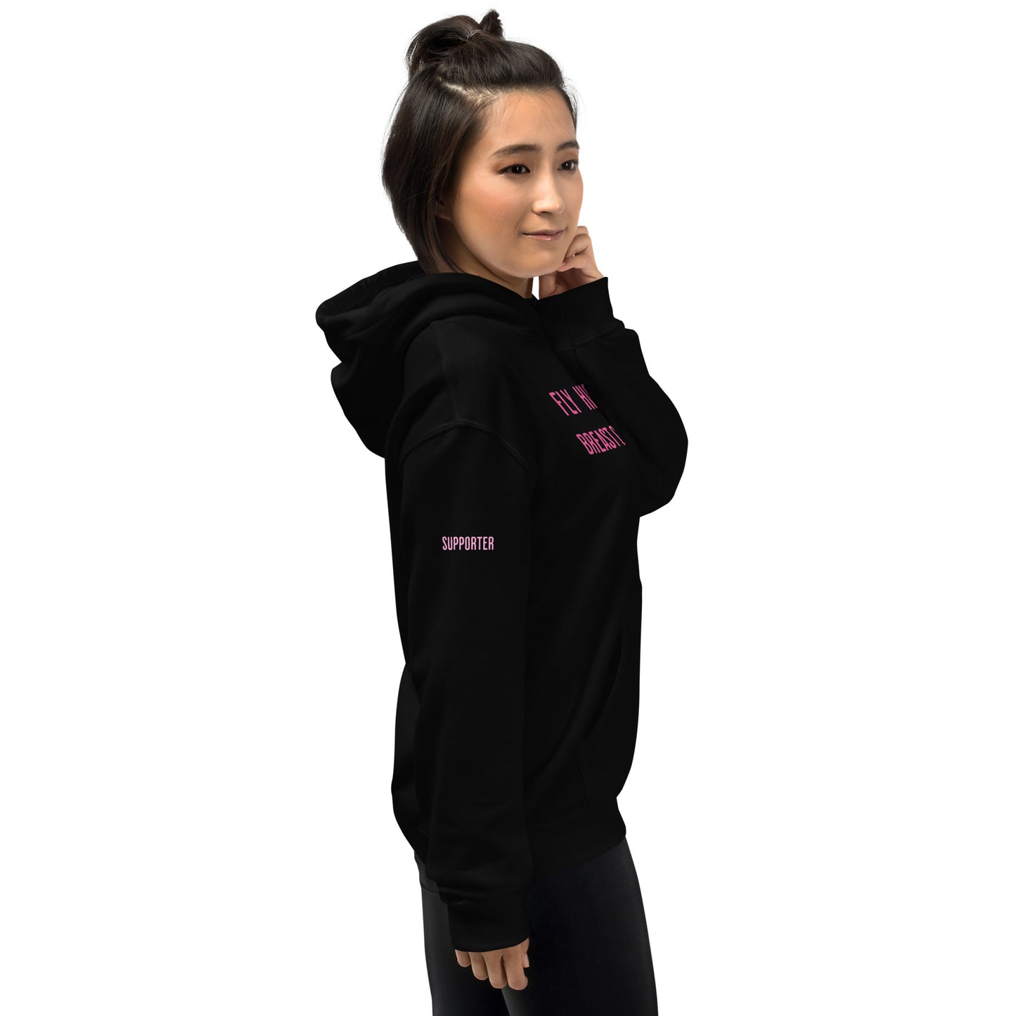 October Breast Cancer Awareness (Supporter) Unisex Hoodie