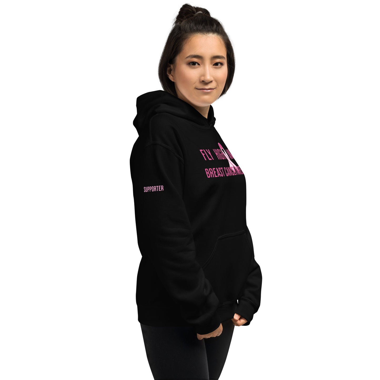 October Breast Cancer Awareness (Supporter) Unisex Hoodie