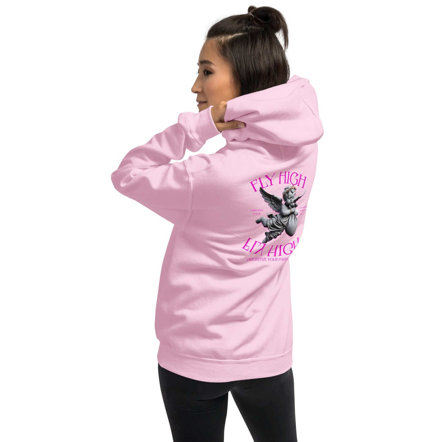 Fly High Angel Unisex Hoodie