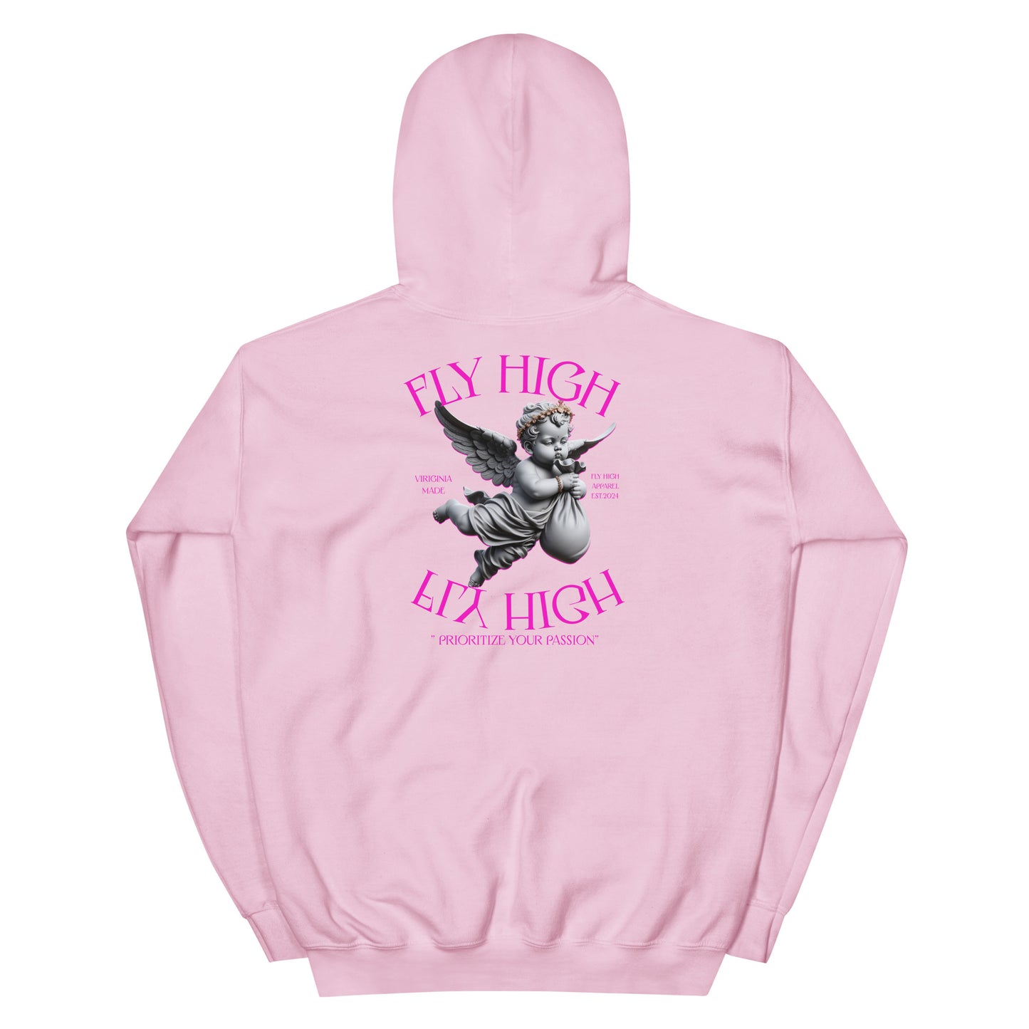 Fly High Angel Unisex Hoodie