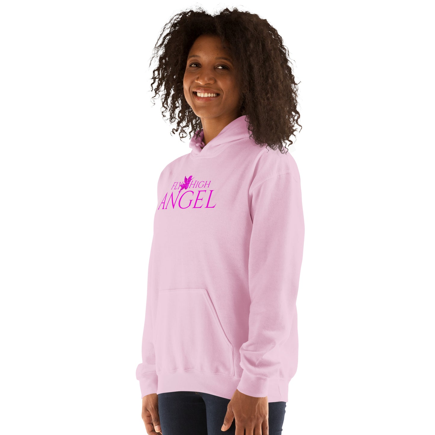 Fly High Angel Unisex Hoodie