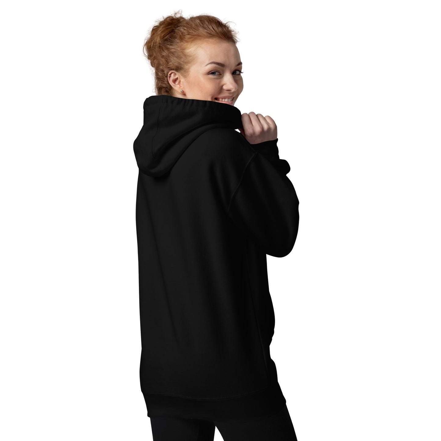 Embroidered Fly High Angel Unisex Hoodie