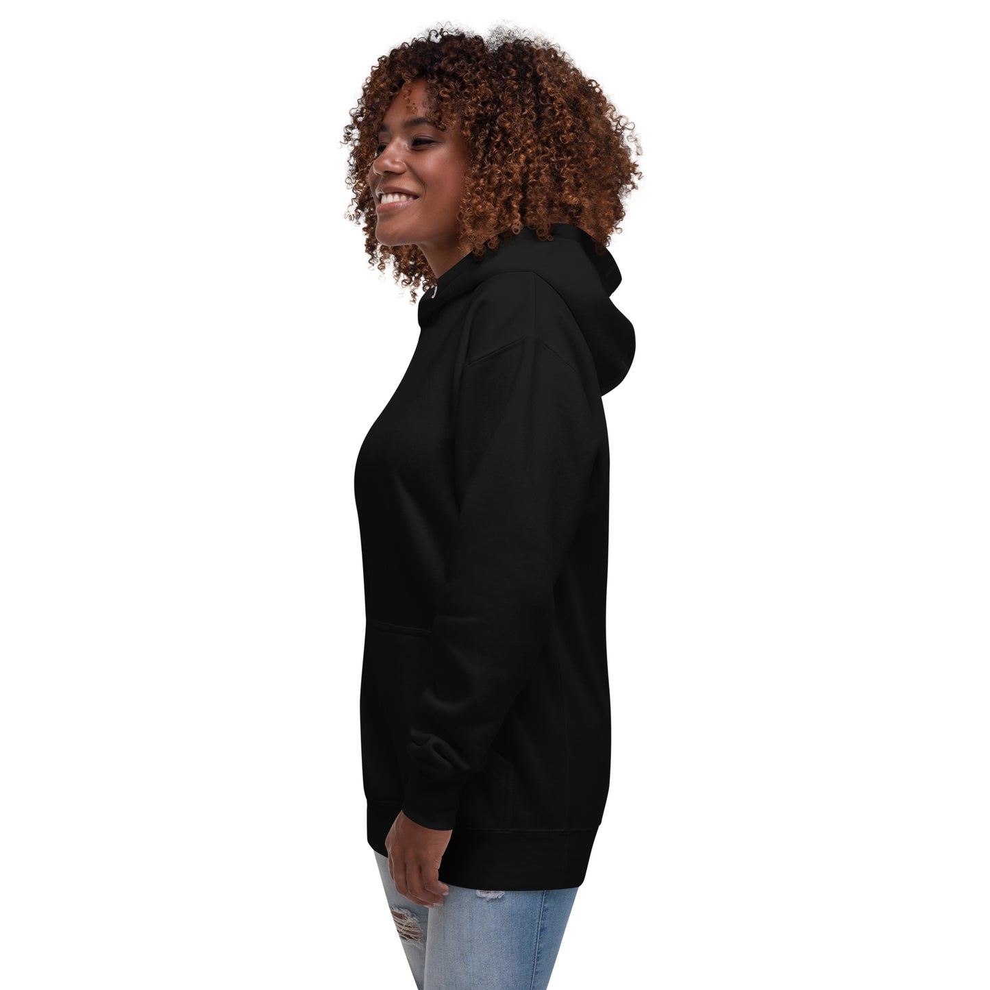 Embroidered Fly High Angel Unisex Hoodie