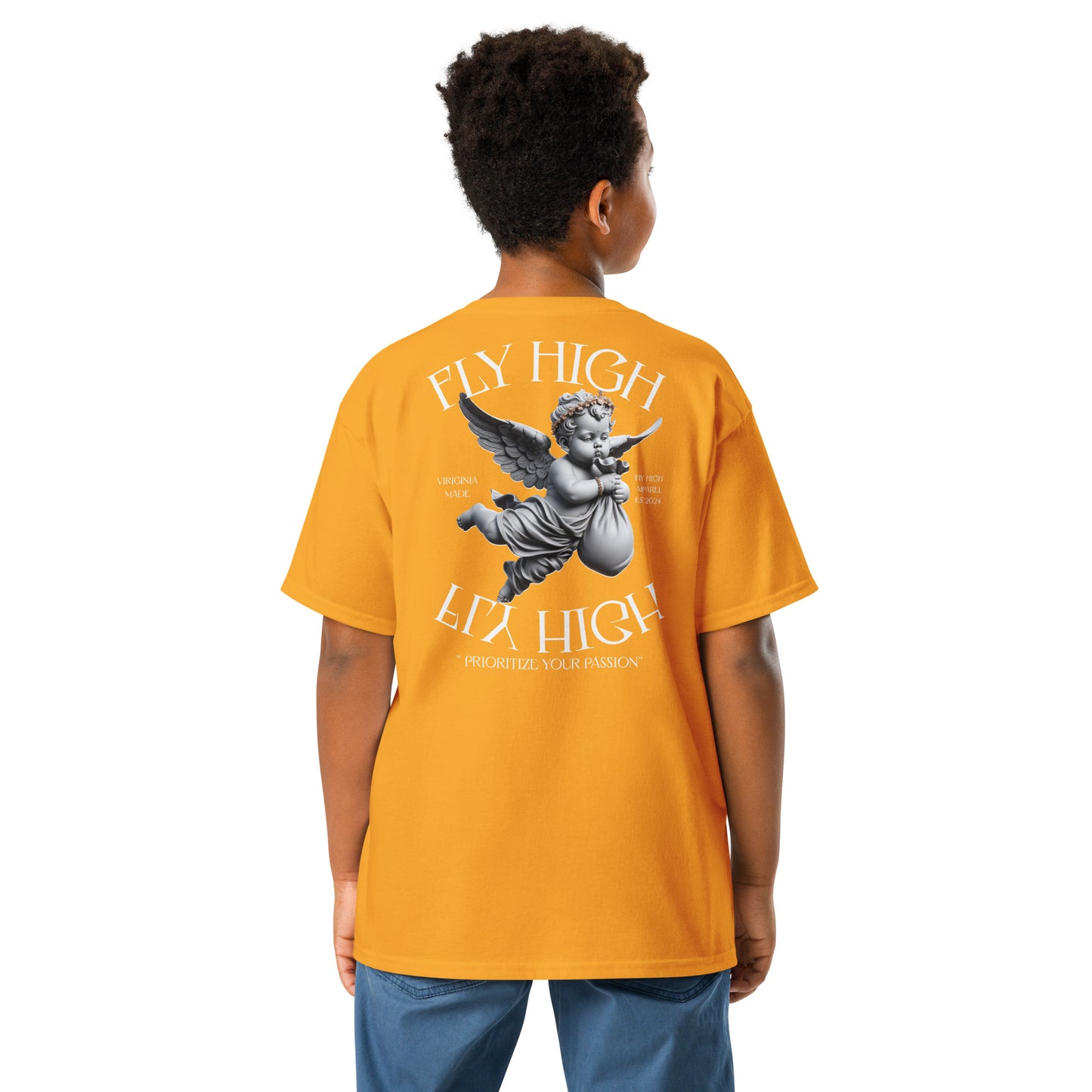 Fly High Youth classic tee