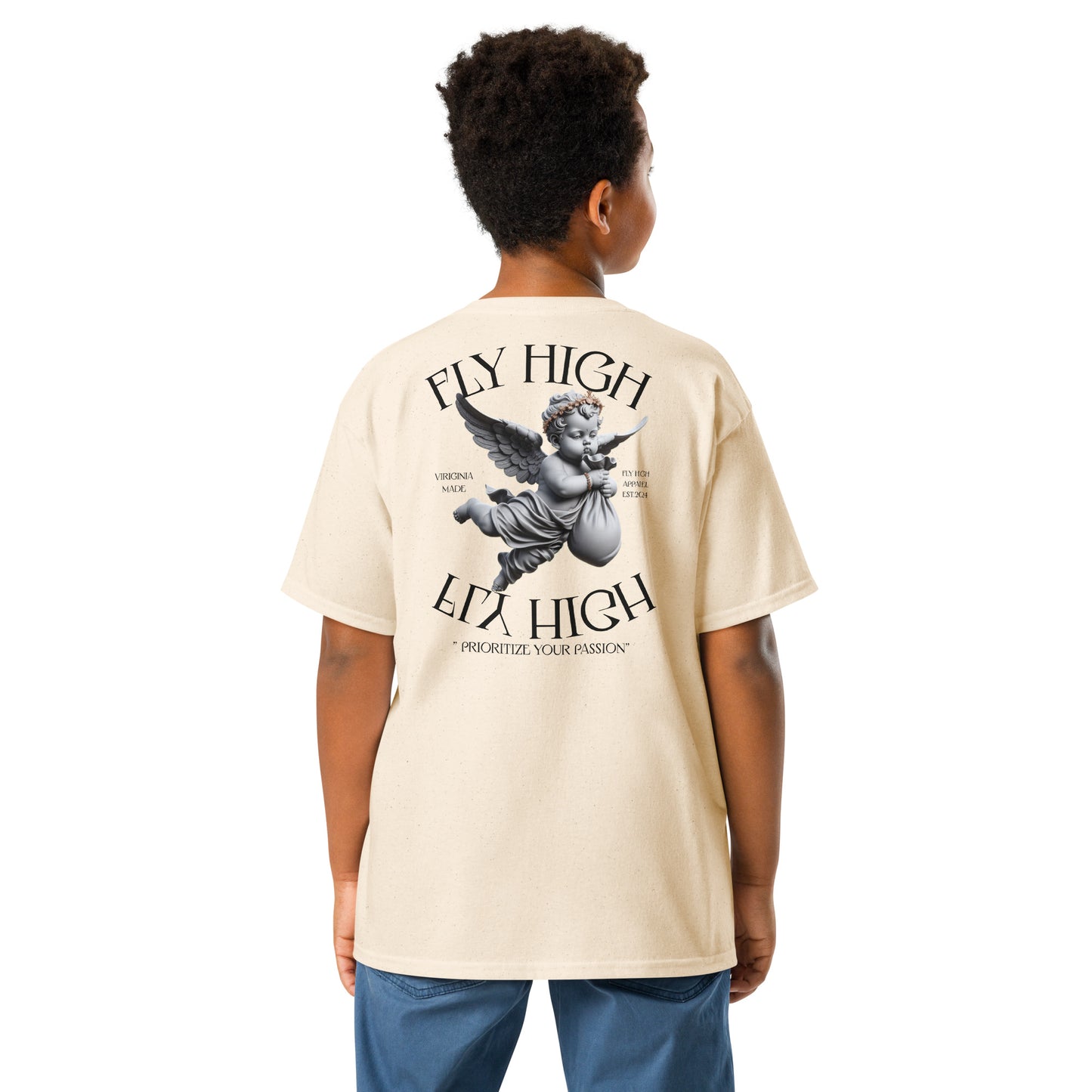 Fly High Youth classic tee