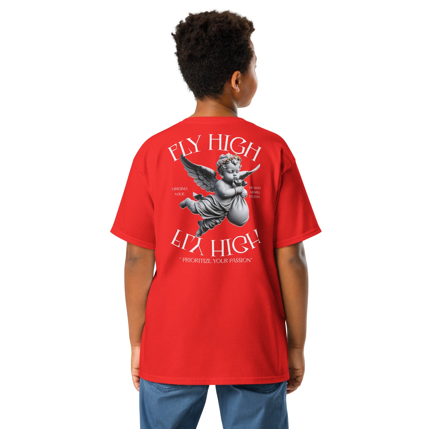 Fly High Youth classic tee
