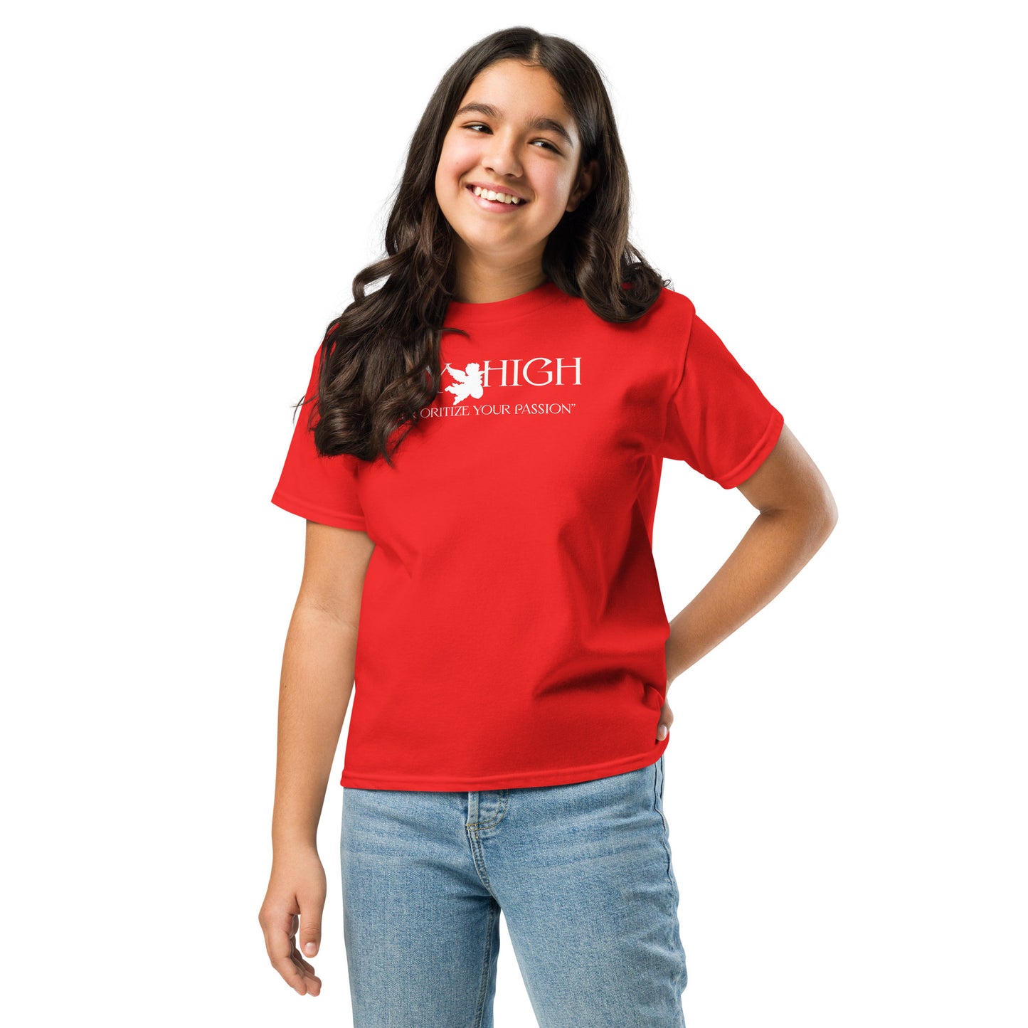 Fly High Youth classic tee