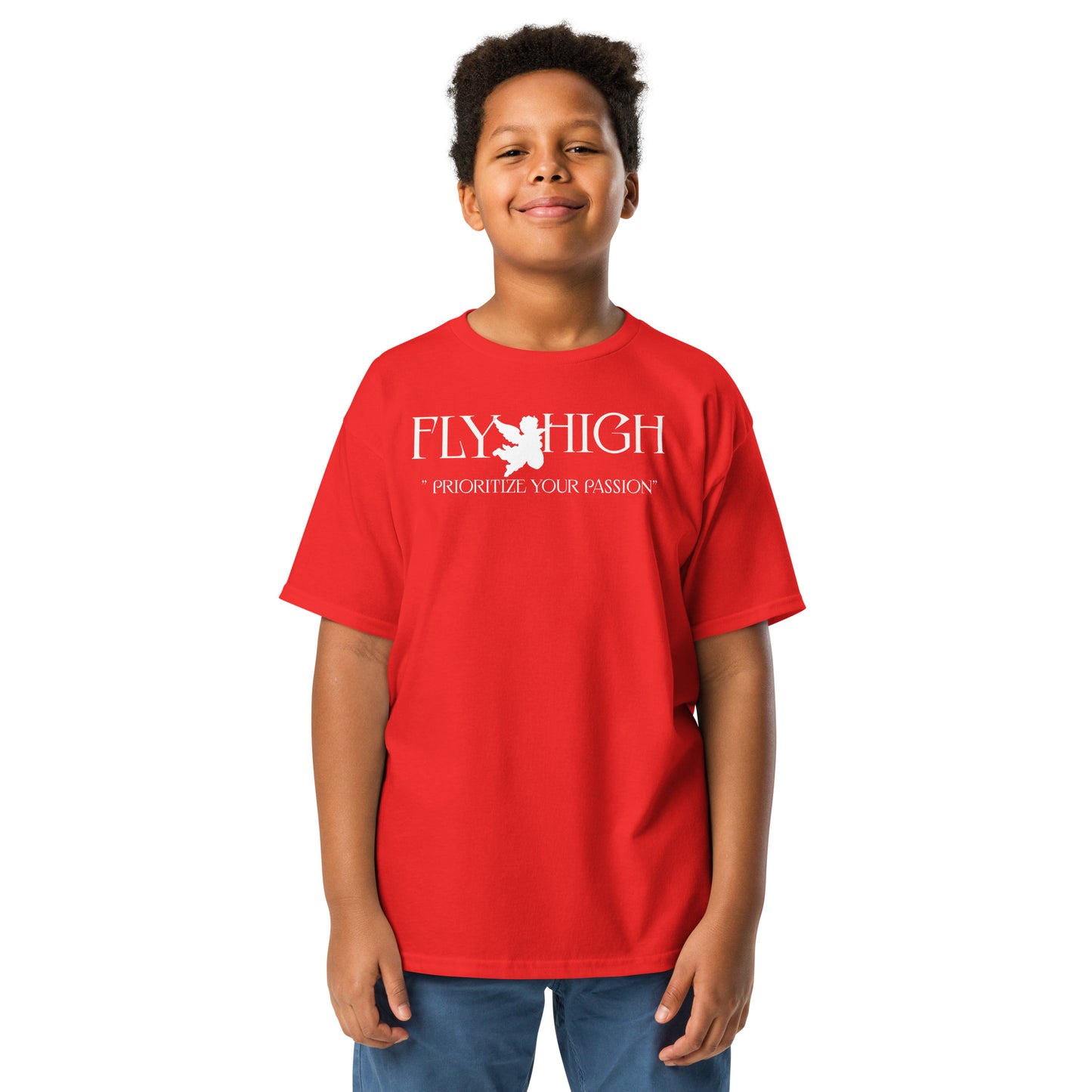 Fly High Youth classic tee