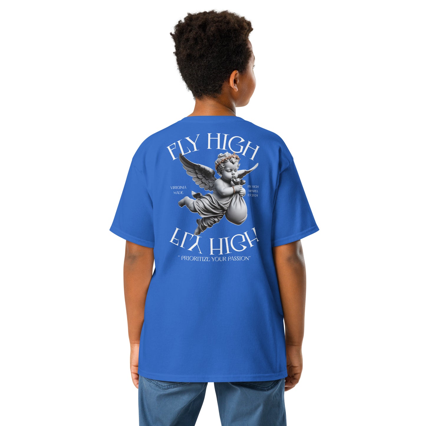 Fly High Youth classic tee