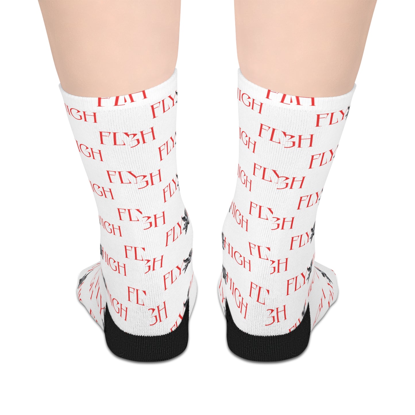 Fly High mid-length socks