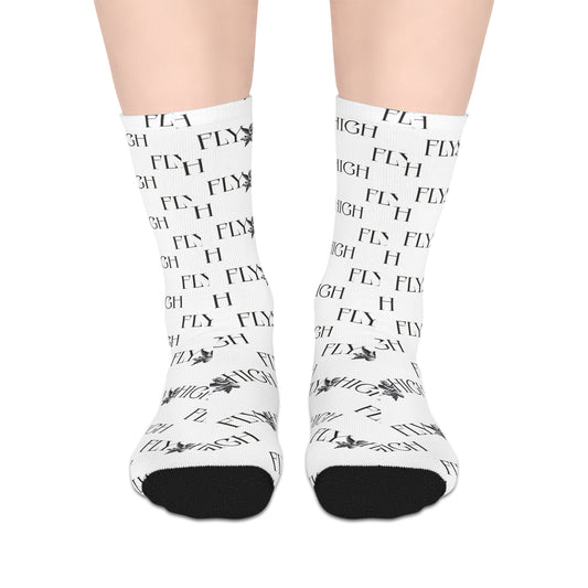 Fly High mid-length socks