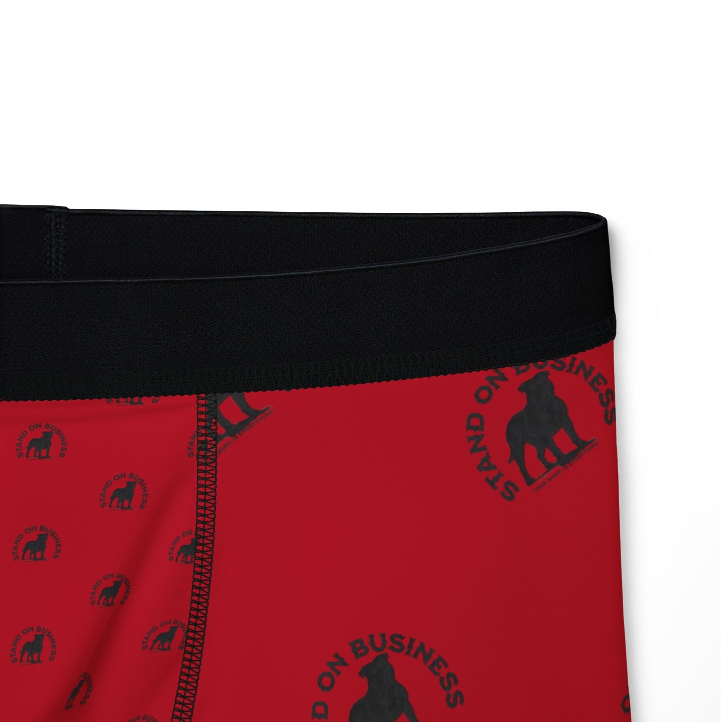 Stand On Business Men's Boxers (AOP)