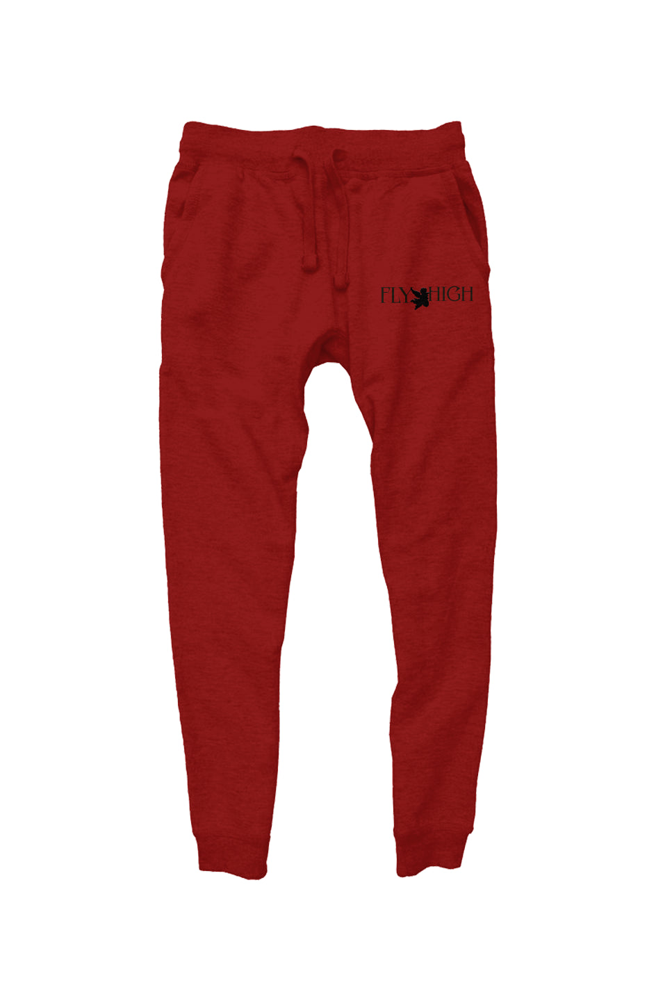 Embroidered Fly High Unisex Premium Joggers