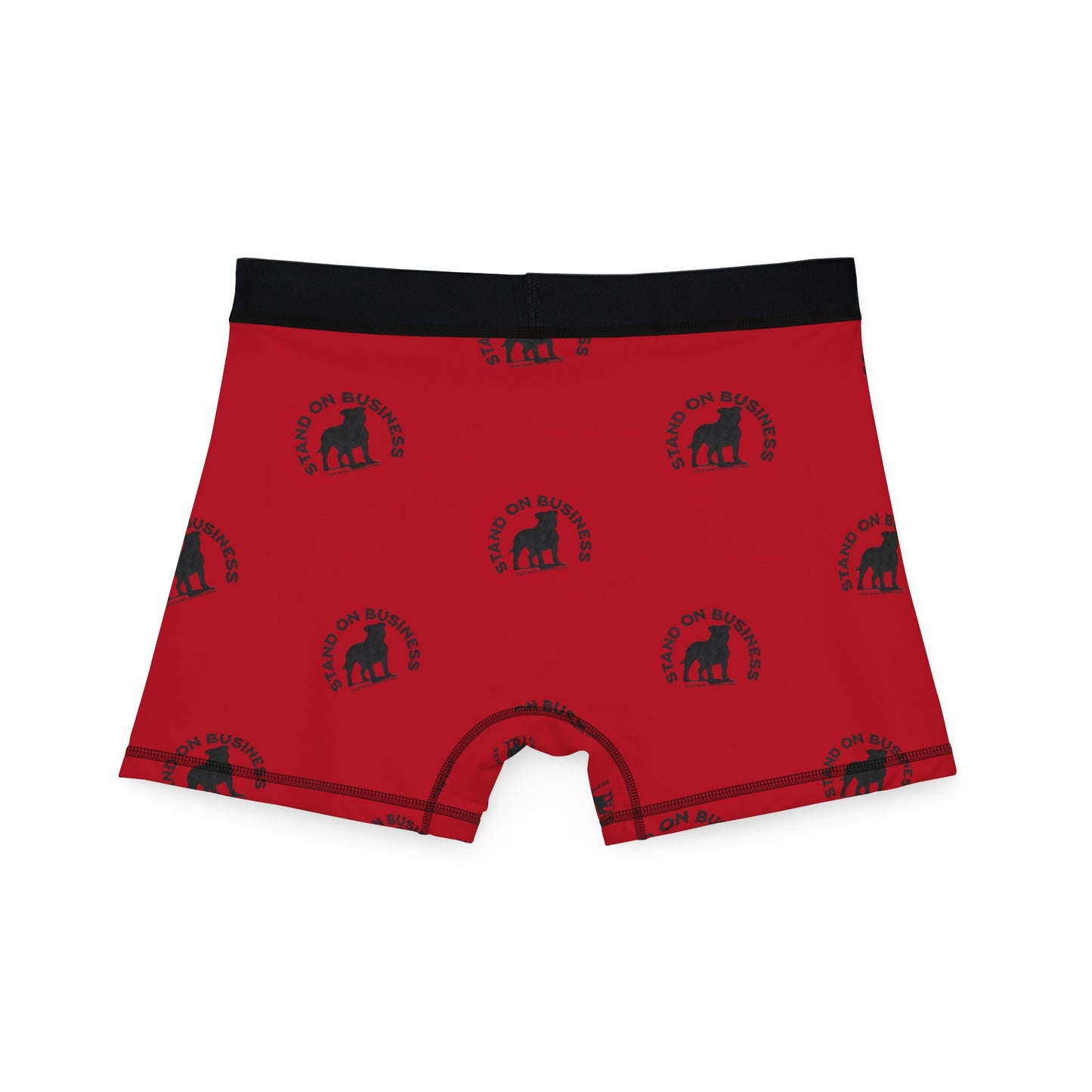 Stand On Business Men's Boxers (AOP)