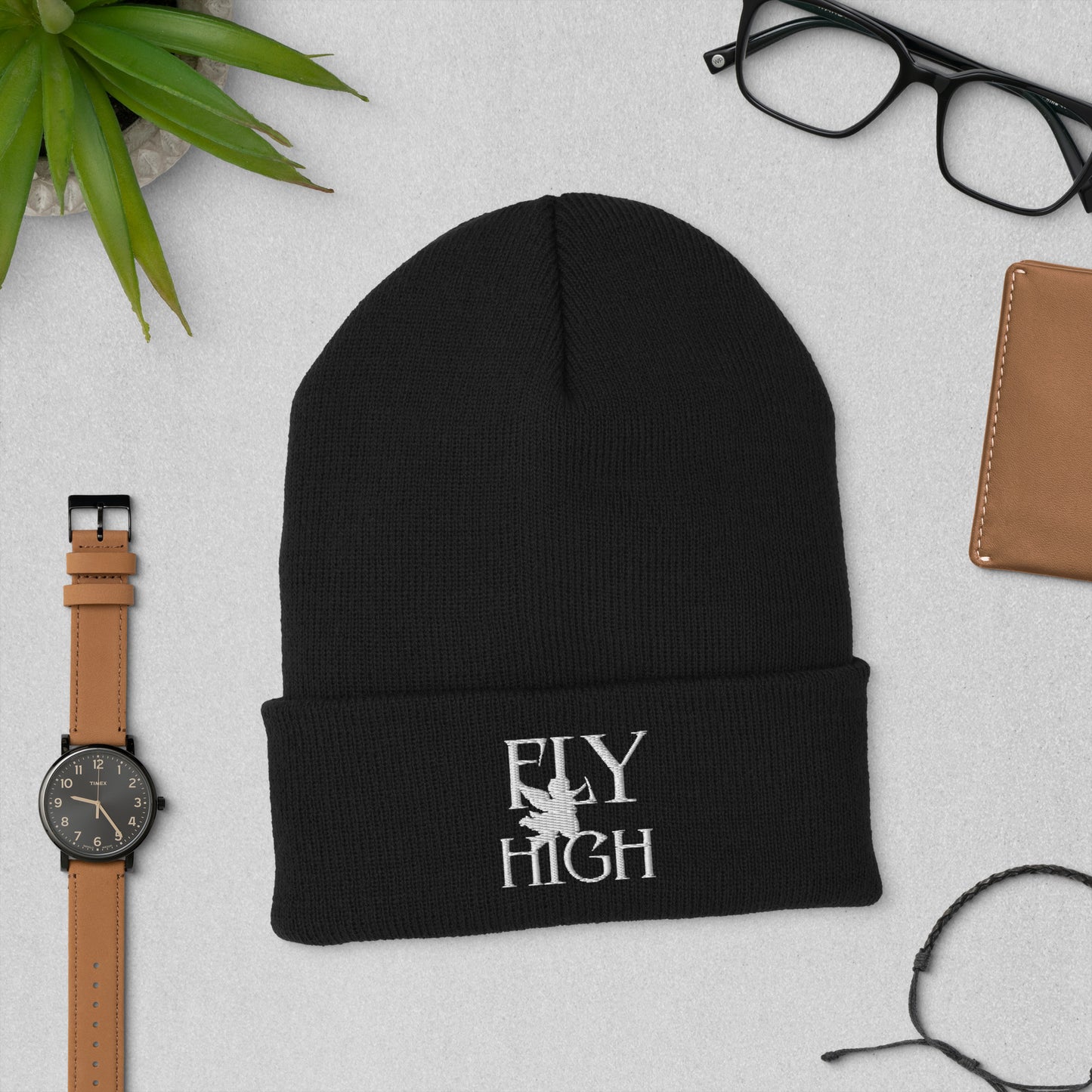 Fly High Cuffed Beanie