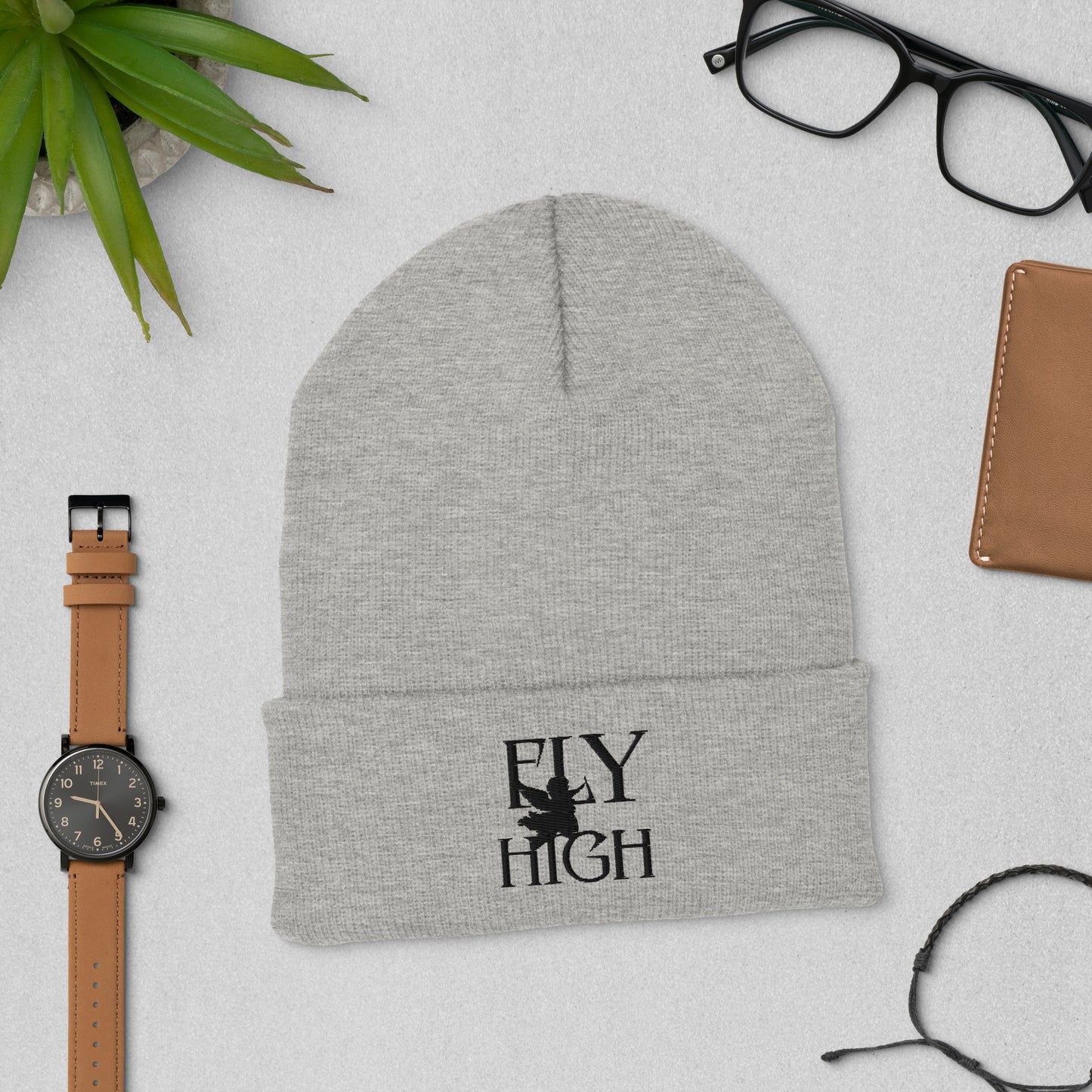 Fly High Cuffed Beanie