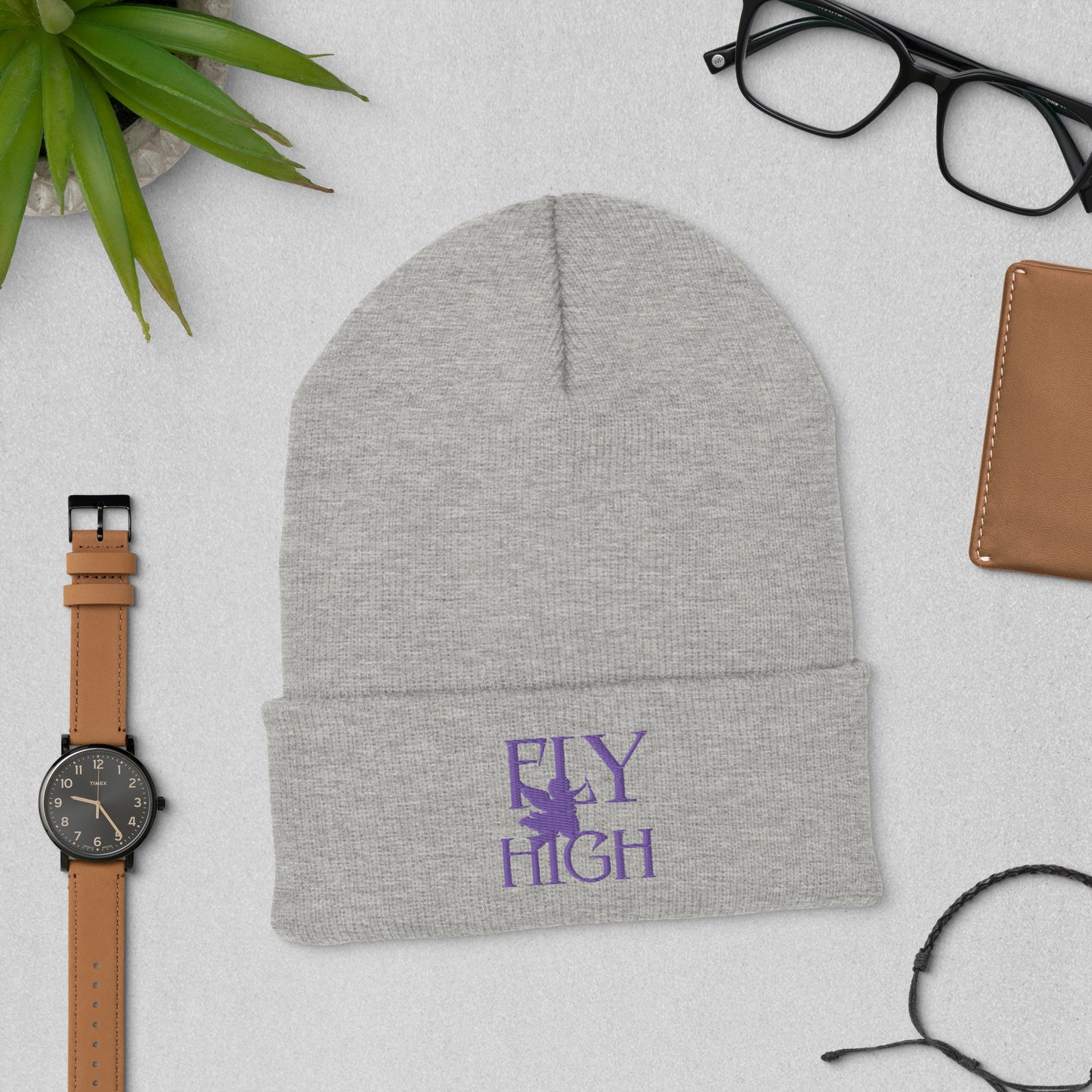 Fly High Cuffed Beanie