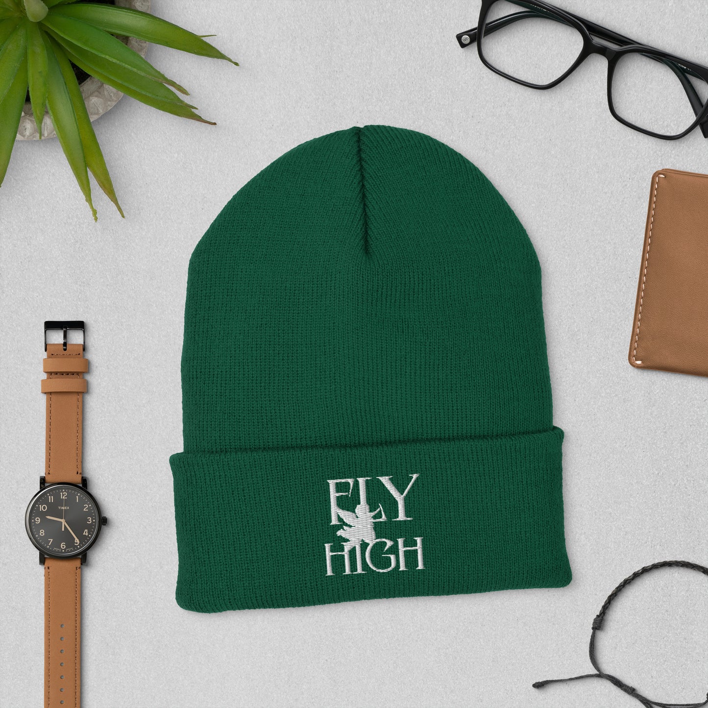 Fly High Cuffed Beanie