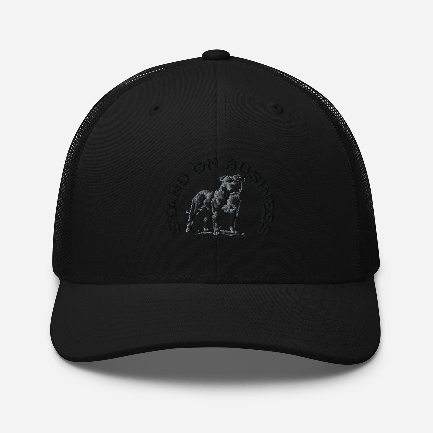 Stand On Business Retro Trucker Cap