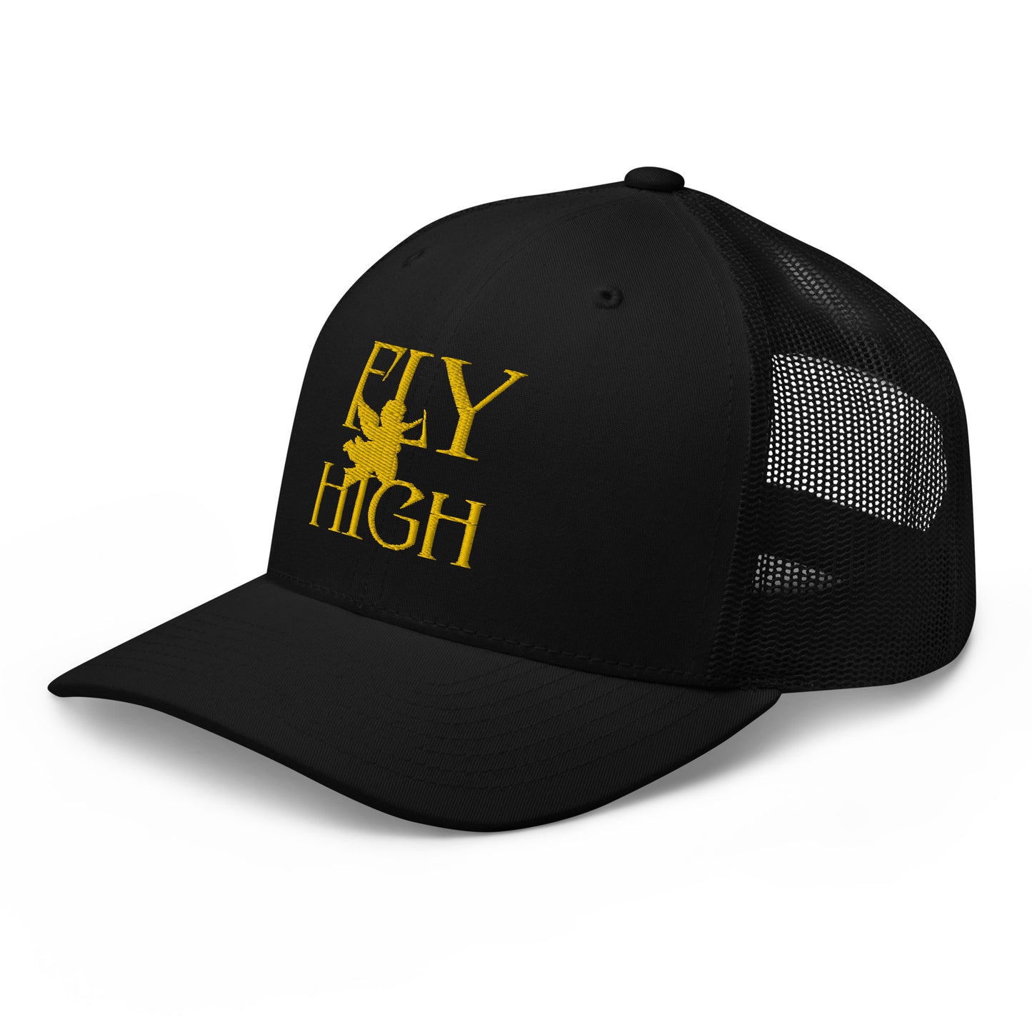 Fly High Retro Trucker Cap