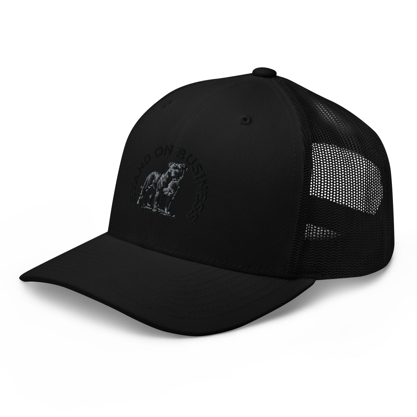 Stand On Business Retro Trucker Cap