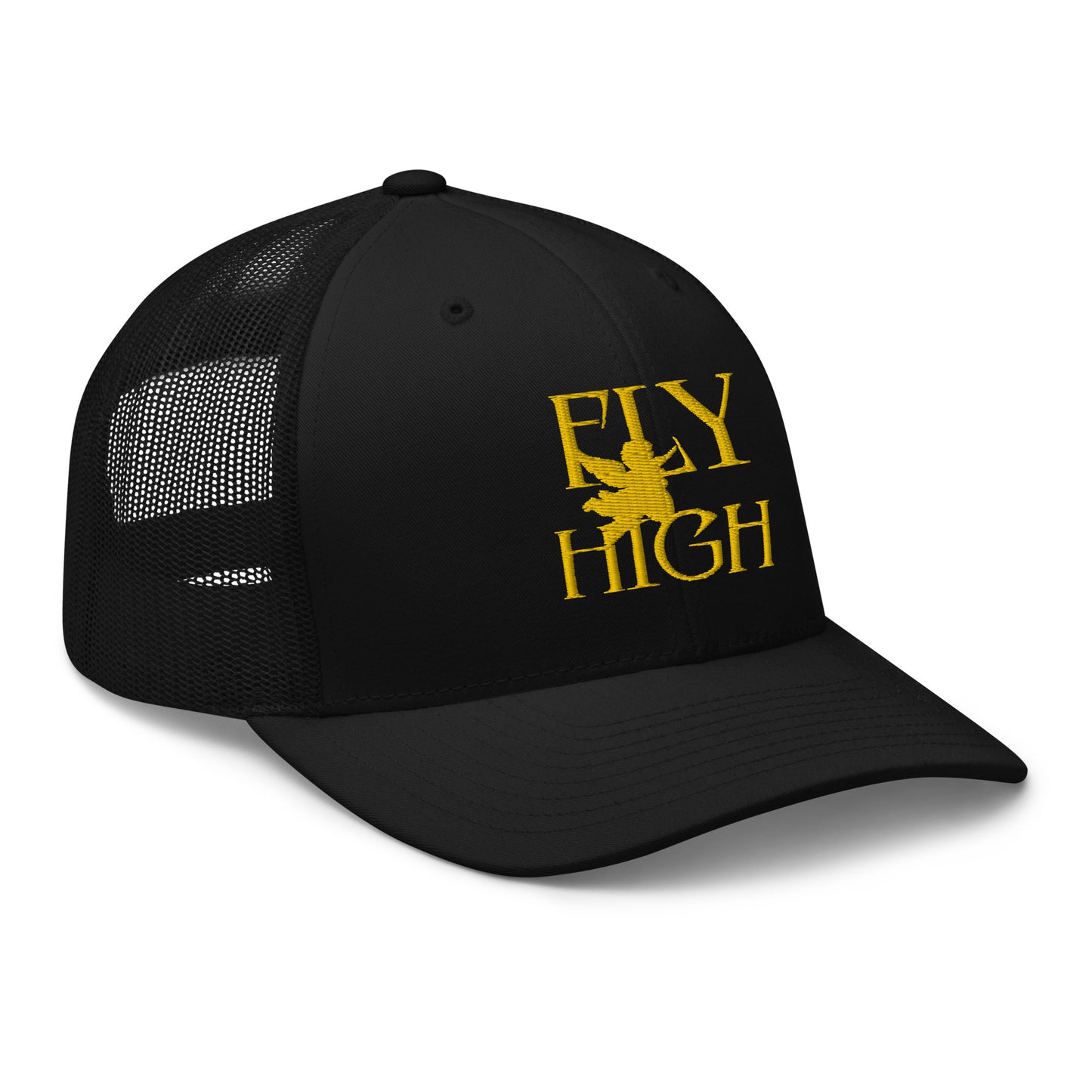 Fly High Retro Trucker Cap