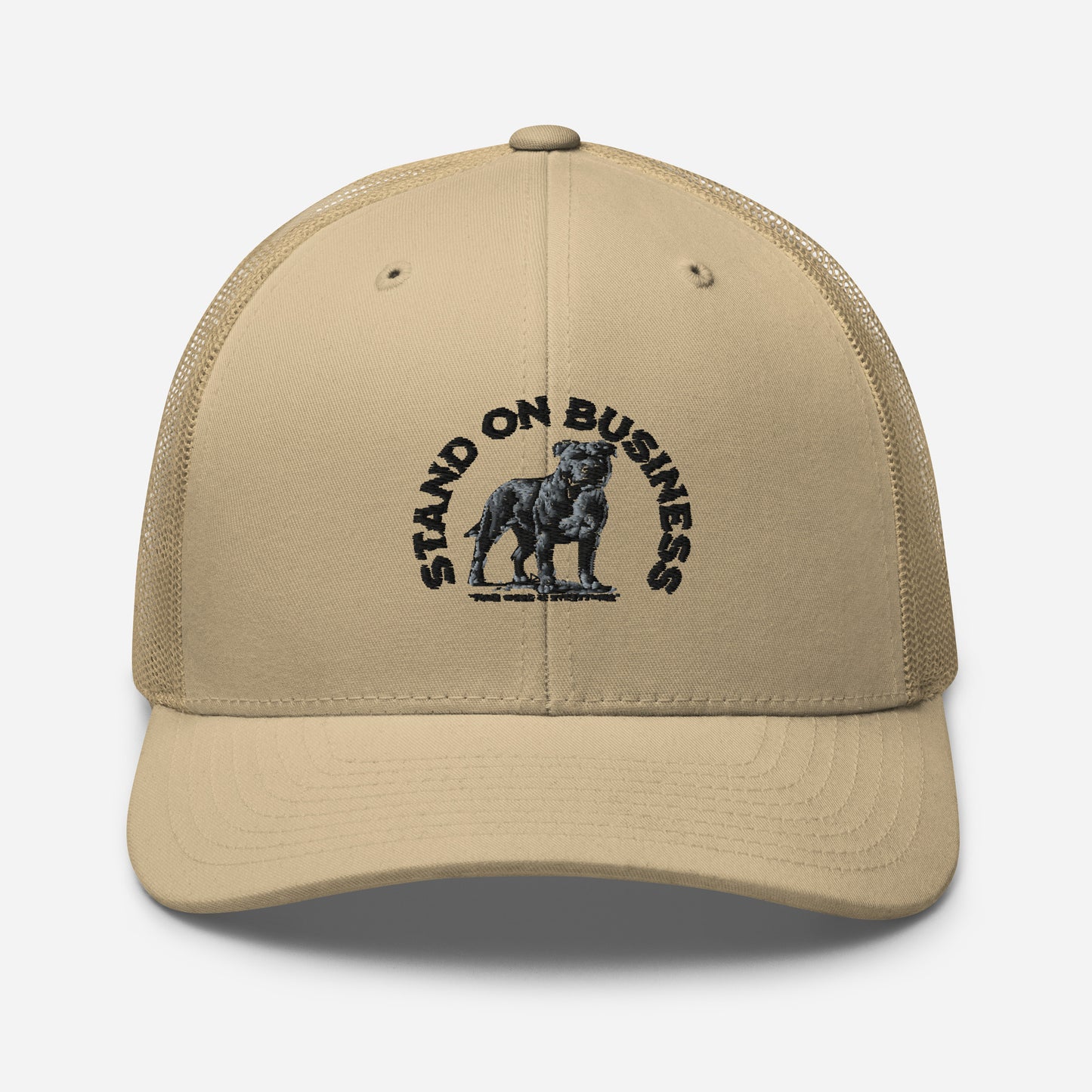 Stand On Business Retro Trucker Cap