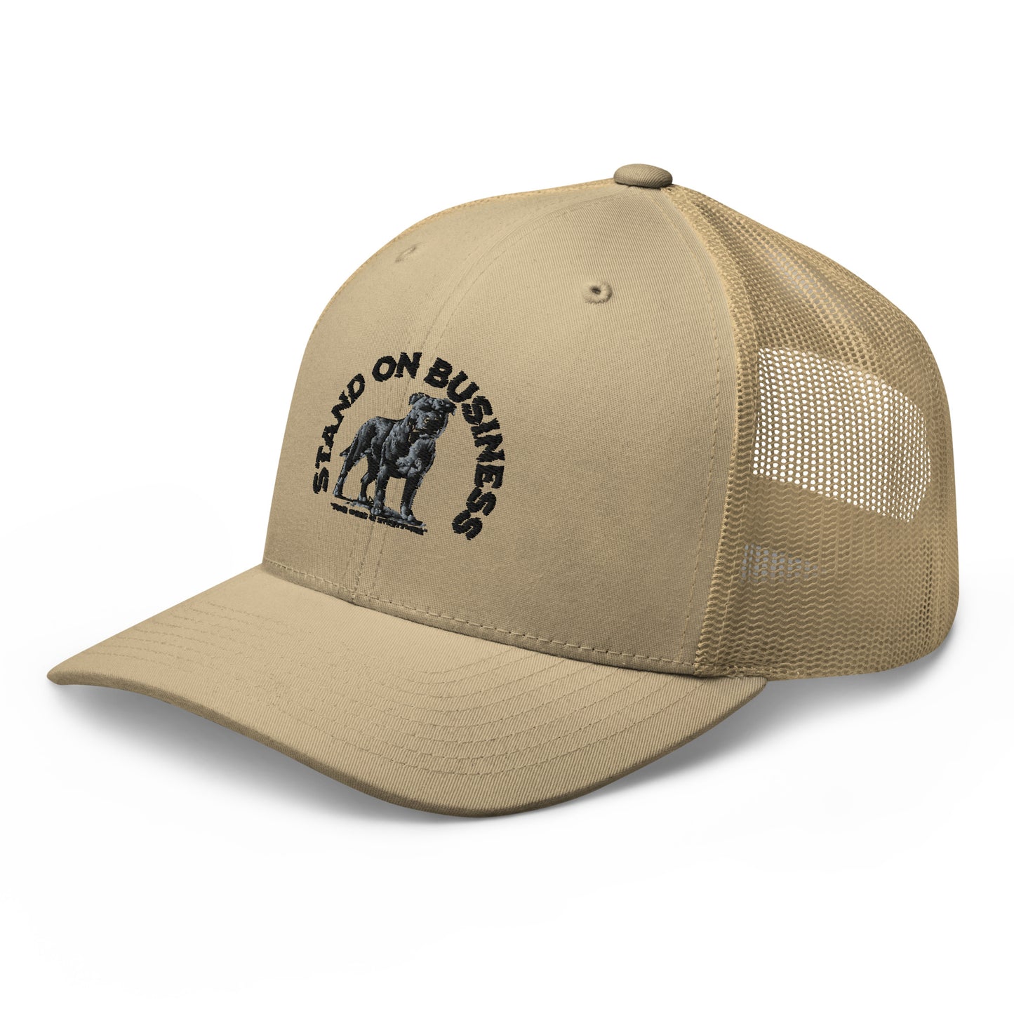 Stand On Business Retro Trucker Cap