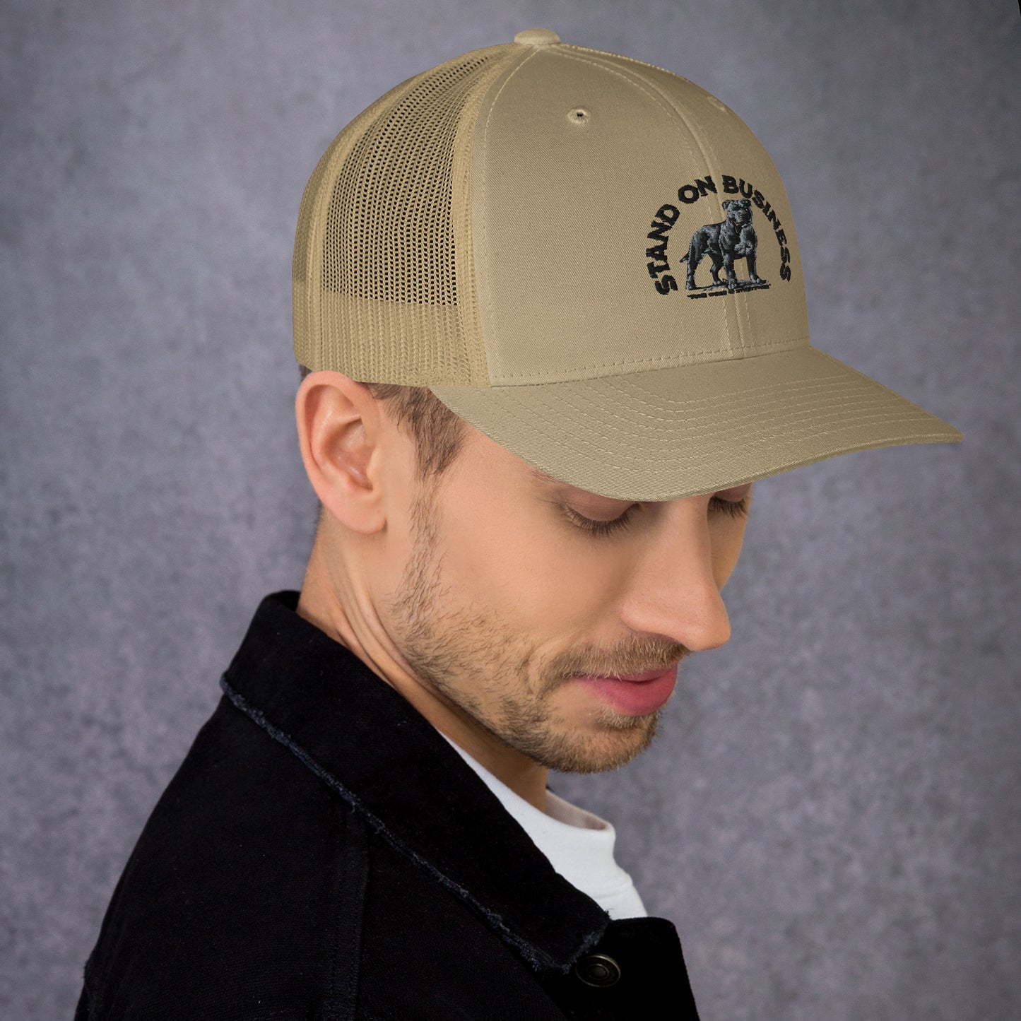 Stand On Business Retro Trucker Cap