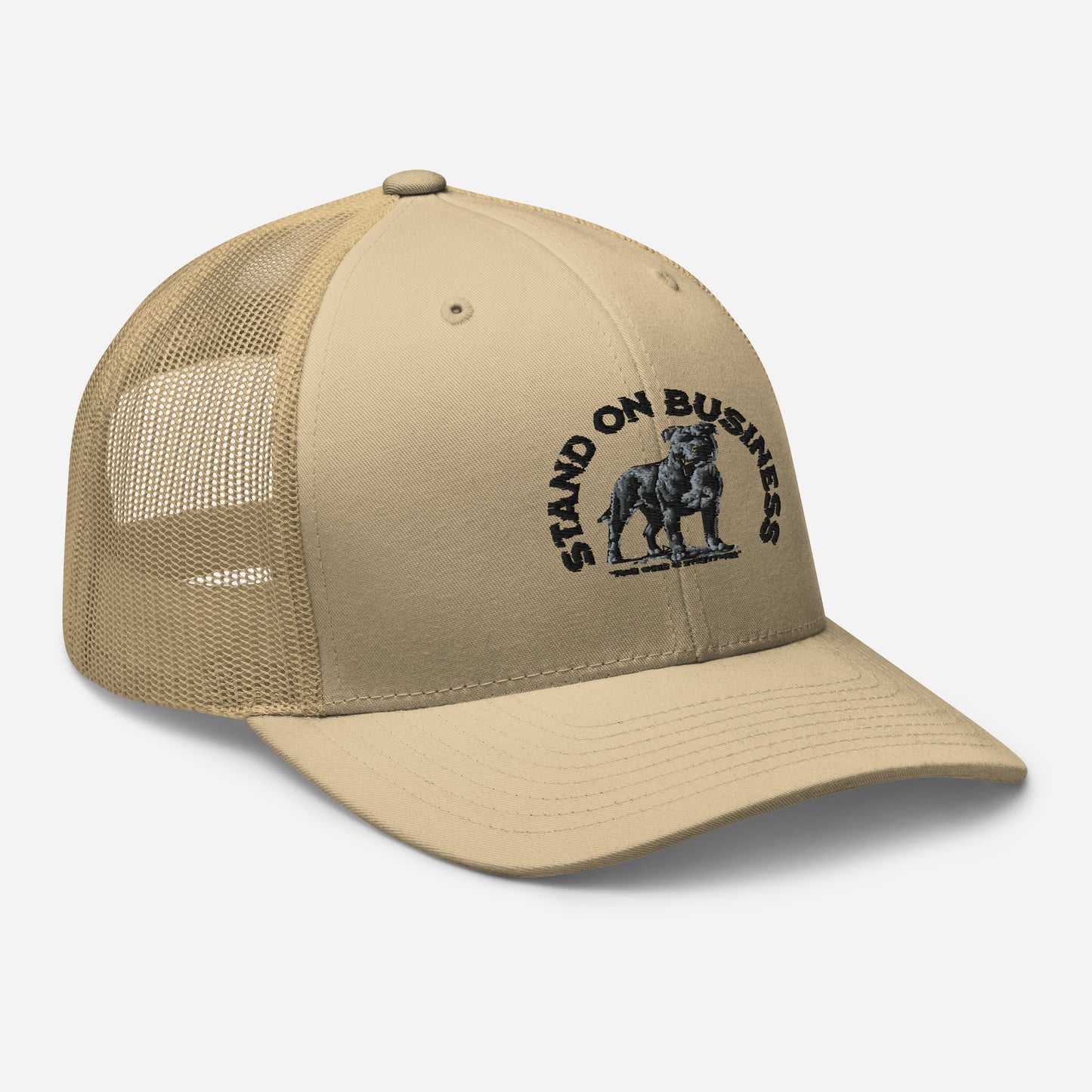 Stand On Business Retro Trucker Cap