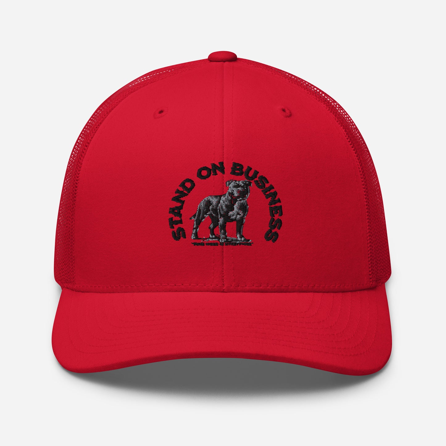 Stand On Business Retro Trucker Cap