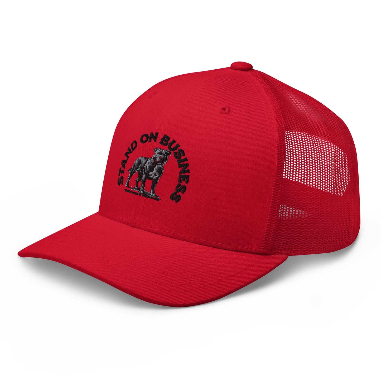 Stand On Business Retro Trucker Cap