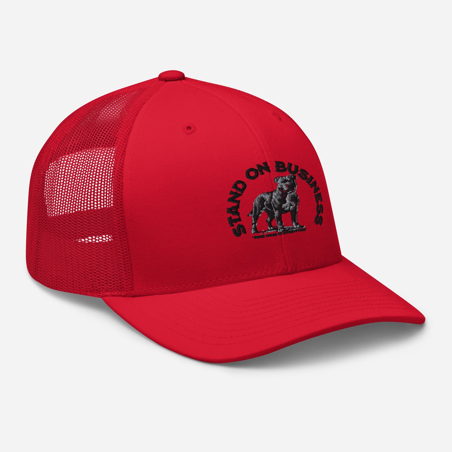 Stand On Business Retro Trucker Cap