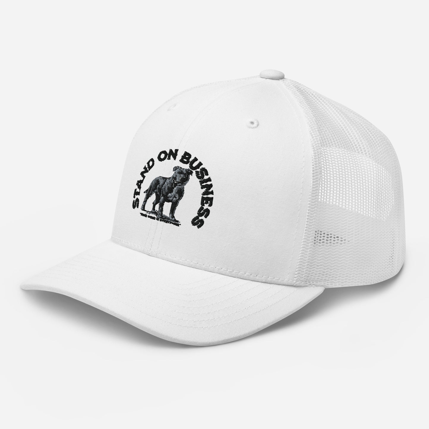 Stand On Business Retro Trucker Cap