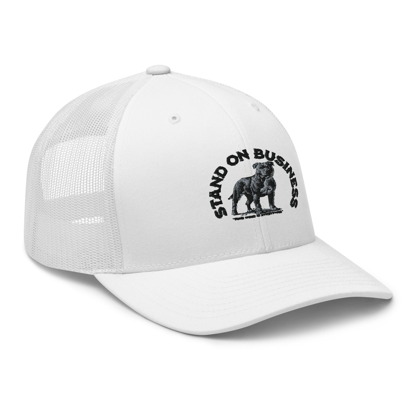 Stand On Business Retro Trucker Cap