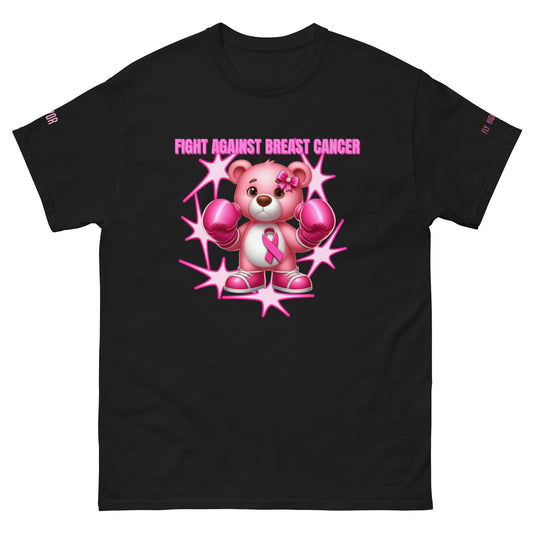 Fighting Breast Cancer Awareness Bear (Survivor) Unisex classic tee