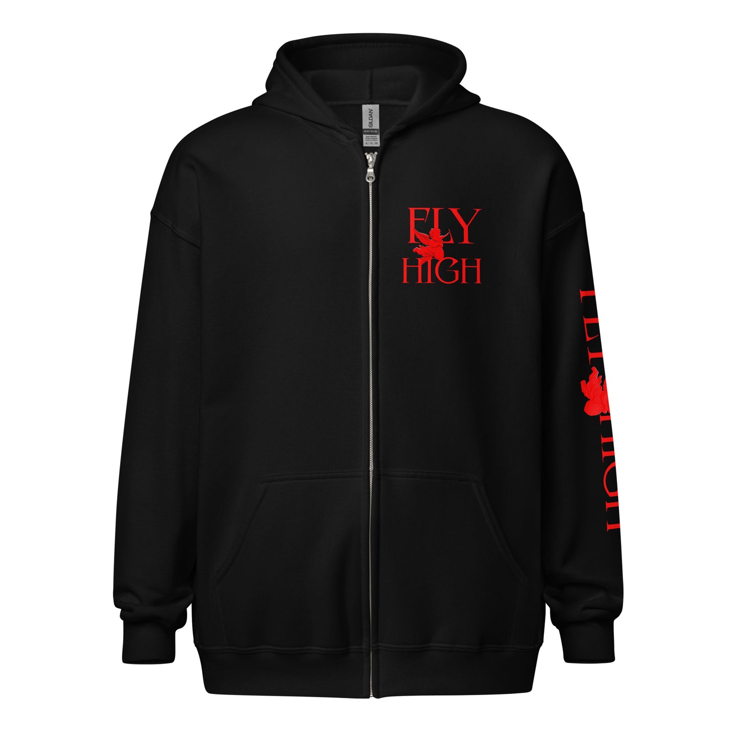 Fly High Unisex heavy blend zip hoodie