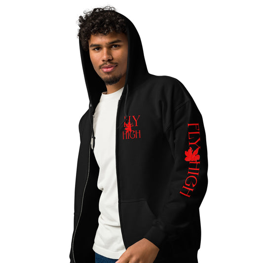 Fly High Unisex heavy blend zip hoodie