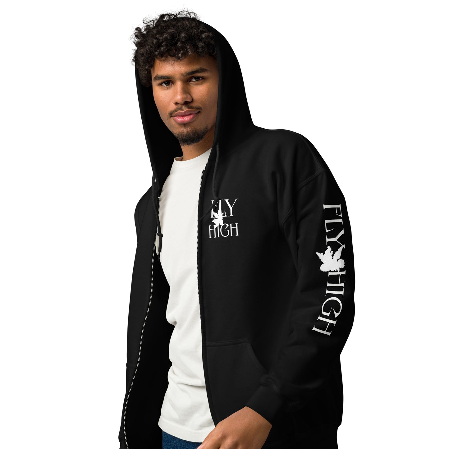 Fly High Unisex heavy blend zip hoodie