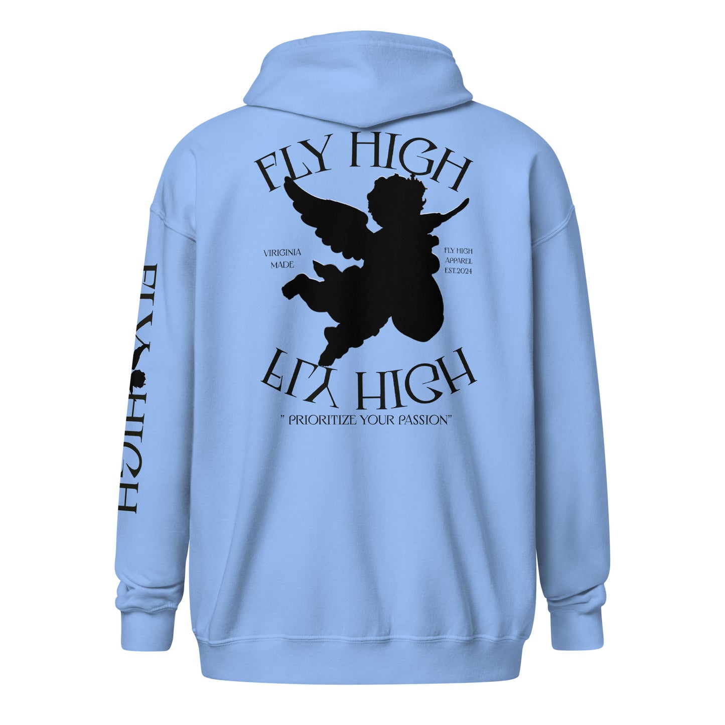 Fly High Unisex heavy blend zip hoodie