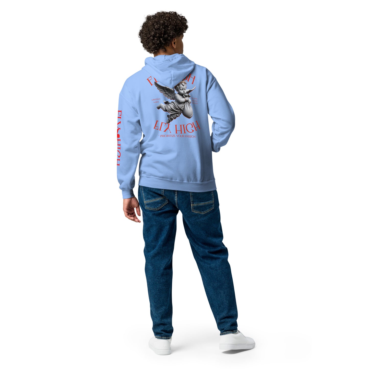 Fly High Unisex heavy blend zip hoodie