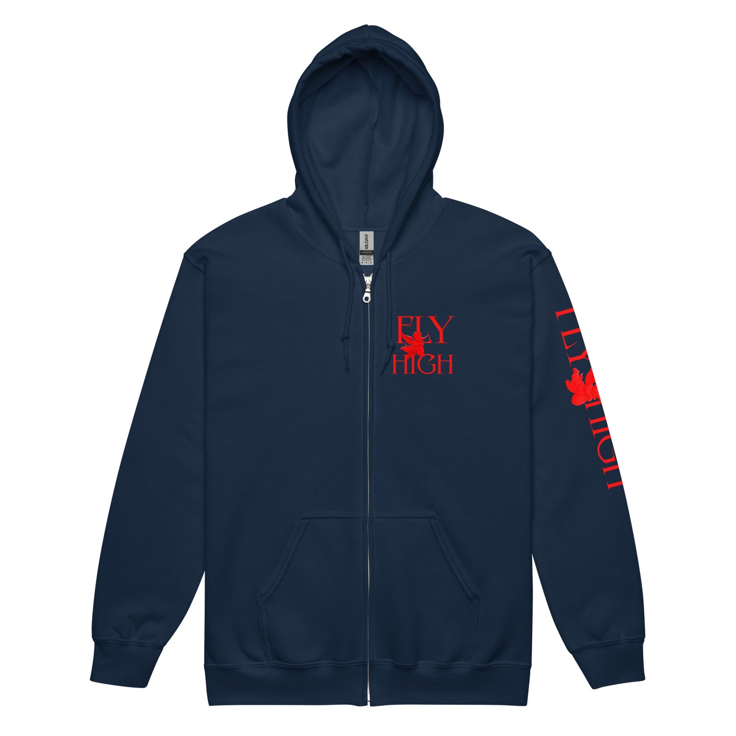 Fly High Unisex heavy blend zip hoodie